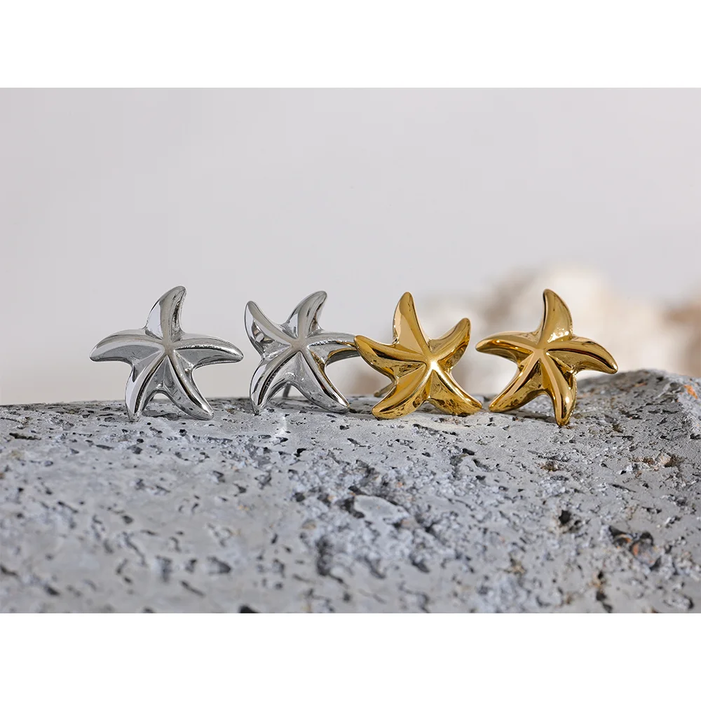 Starfish Stud Earrings