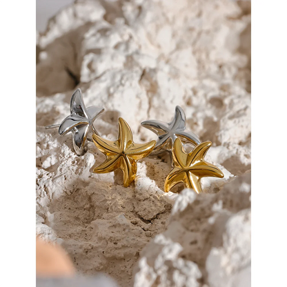 Starfish Stud Earrings