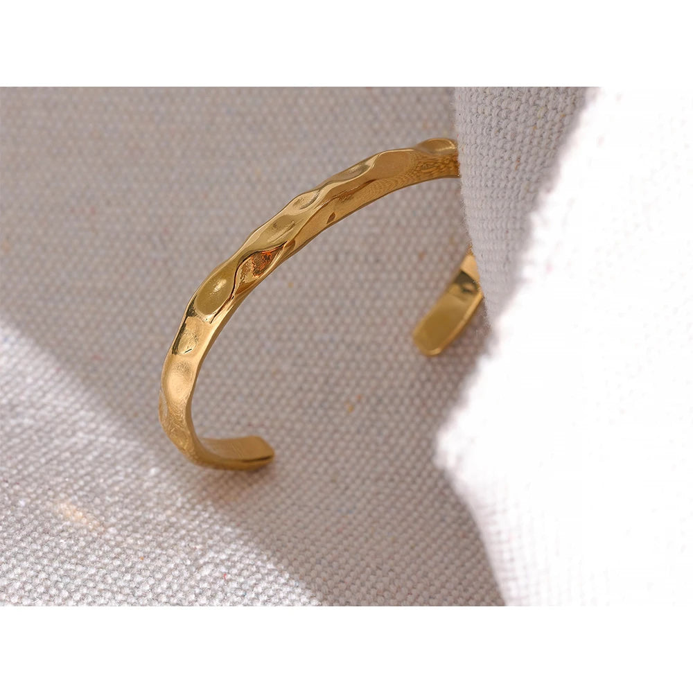 Hammered Bangle
