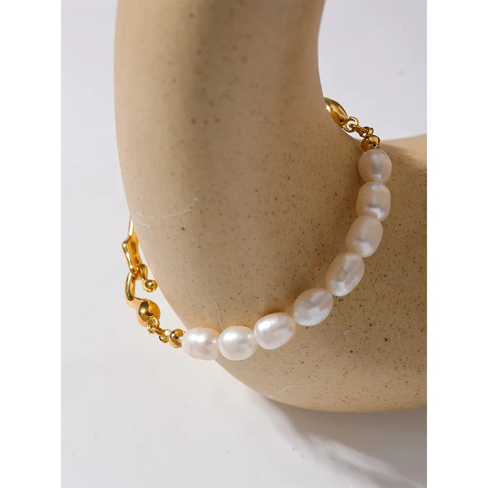 Natural Freshwater Pearls Color Bracelet