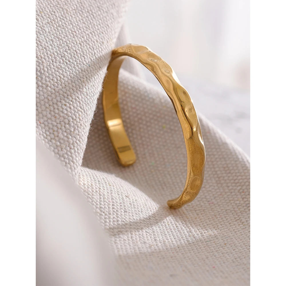 Hammered Bangle