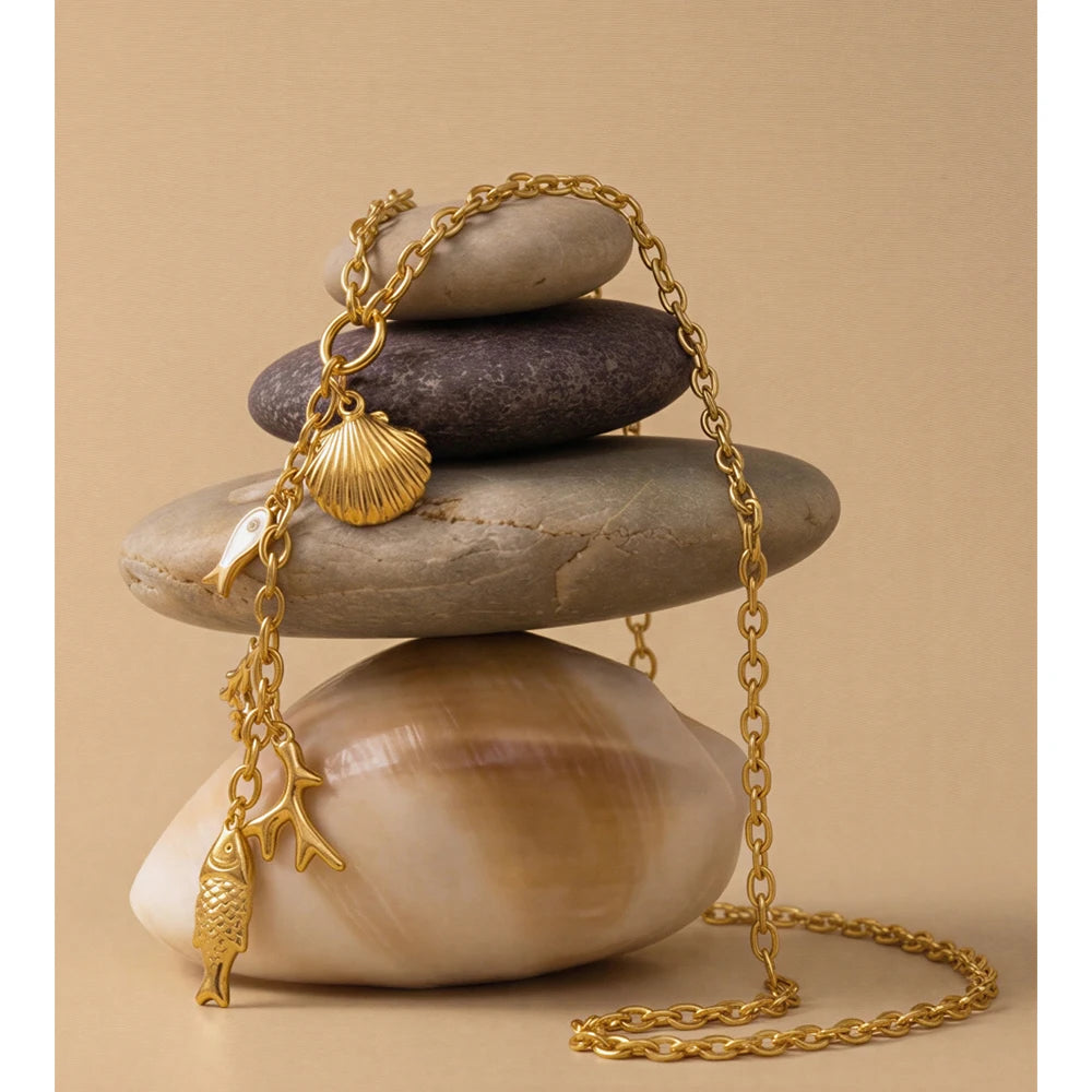 Ocean Charm Necklace