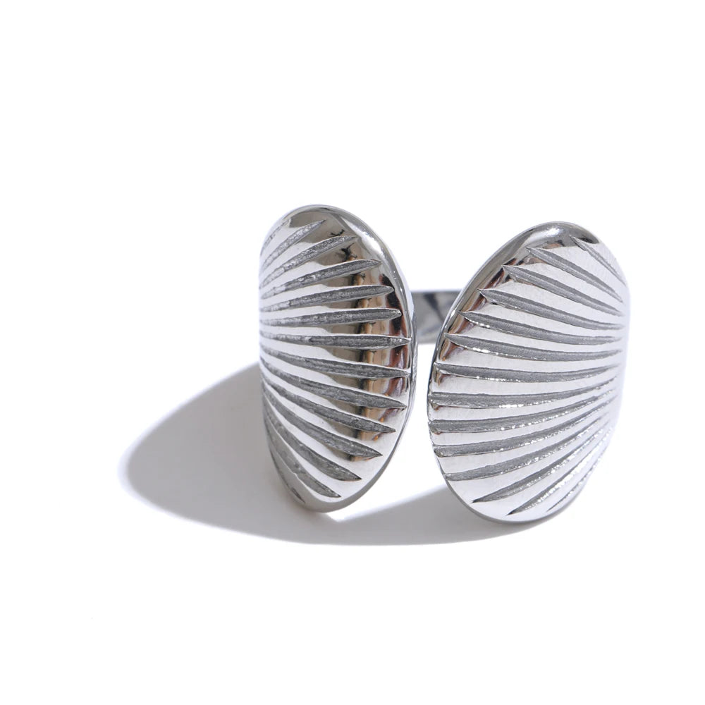 Golden Shell Ring