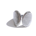 Golden Shell Ring
