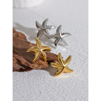 Starfish Stud Earrings