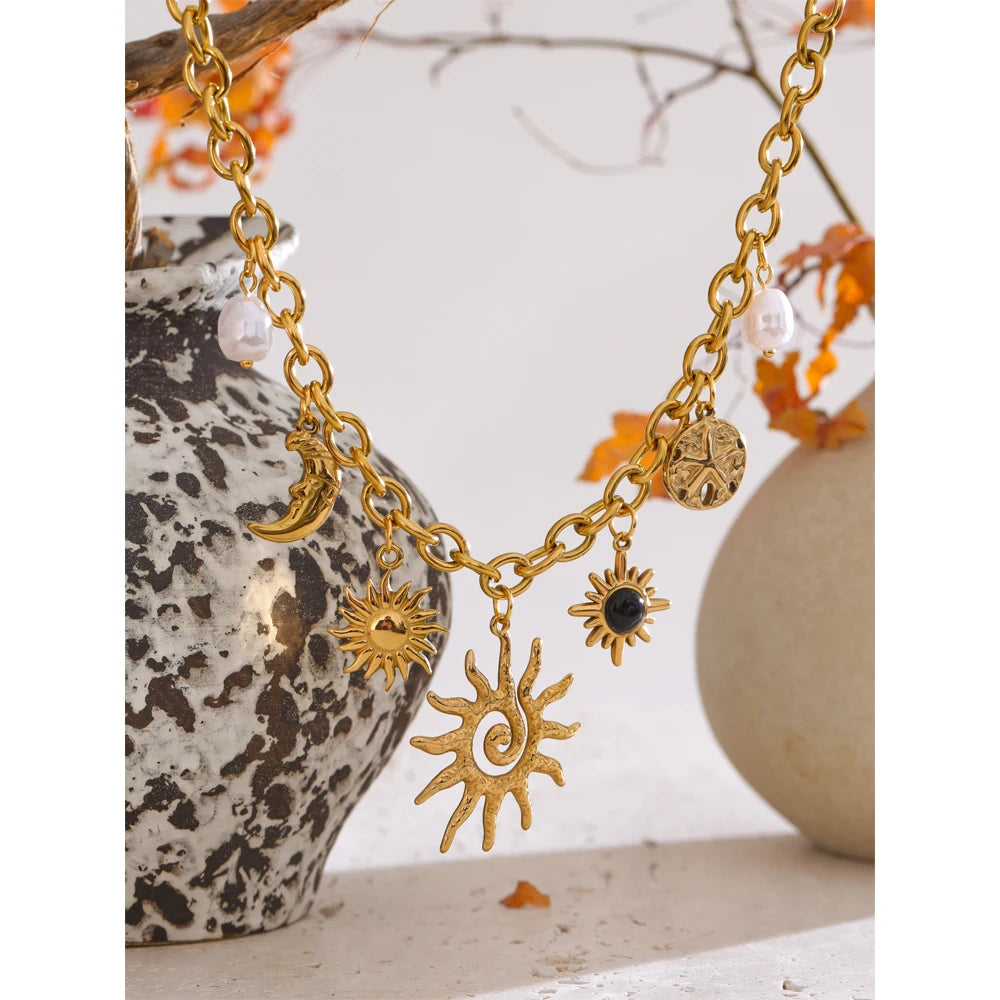 Viva Vibe Charm Necklace