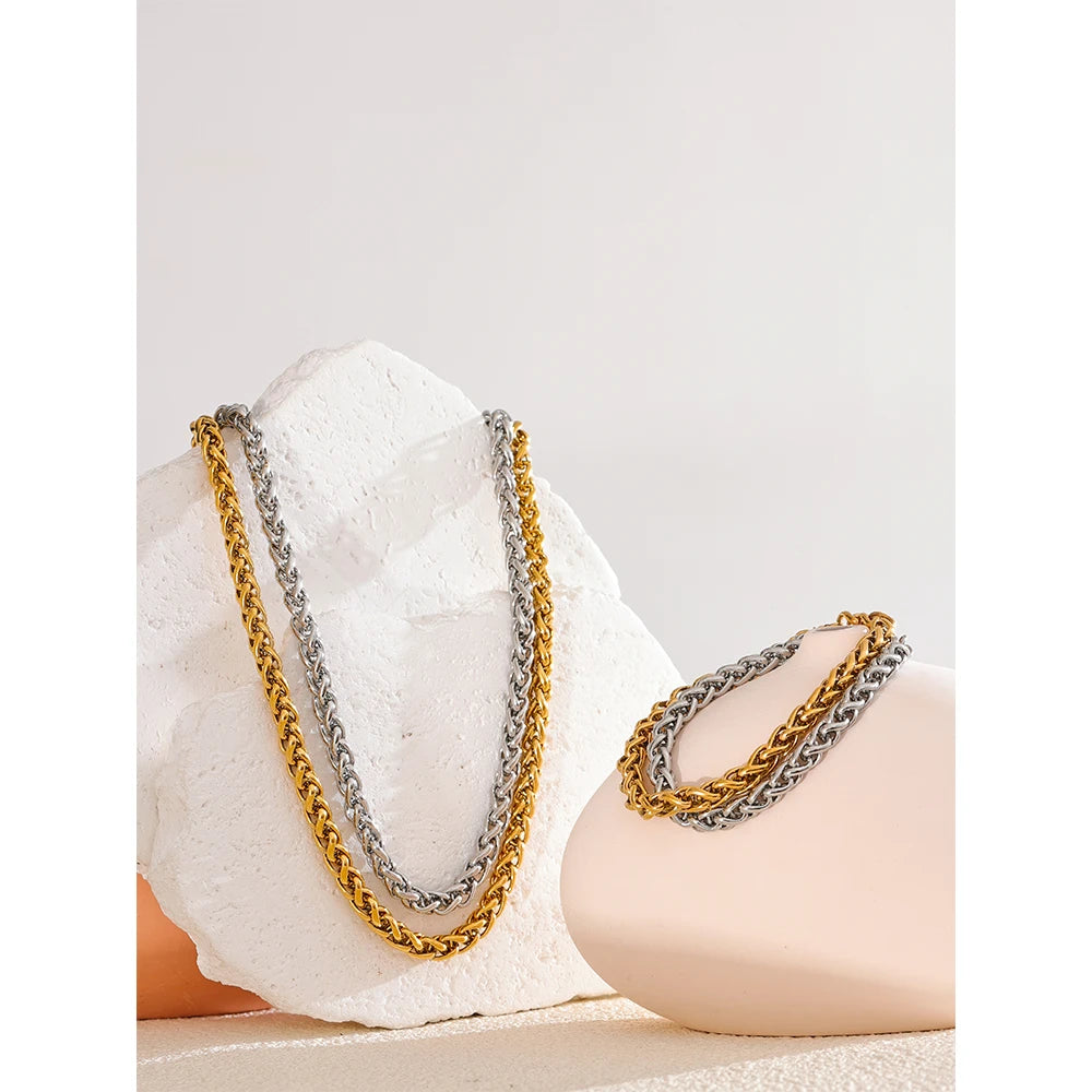 I am Bold Necklace and Bracelet